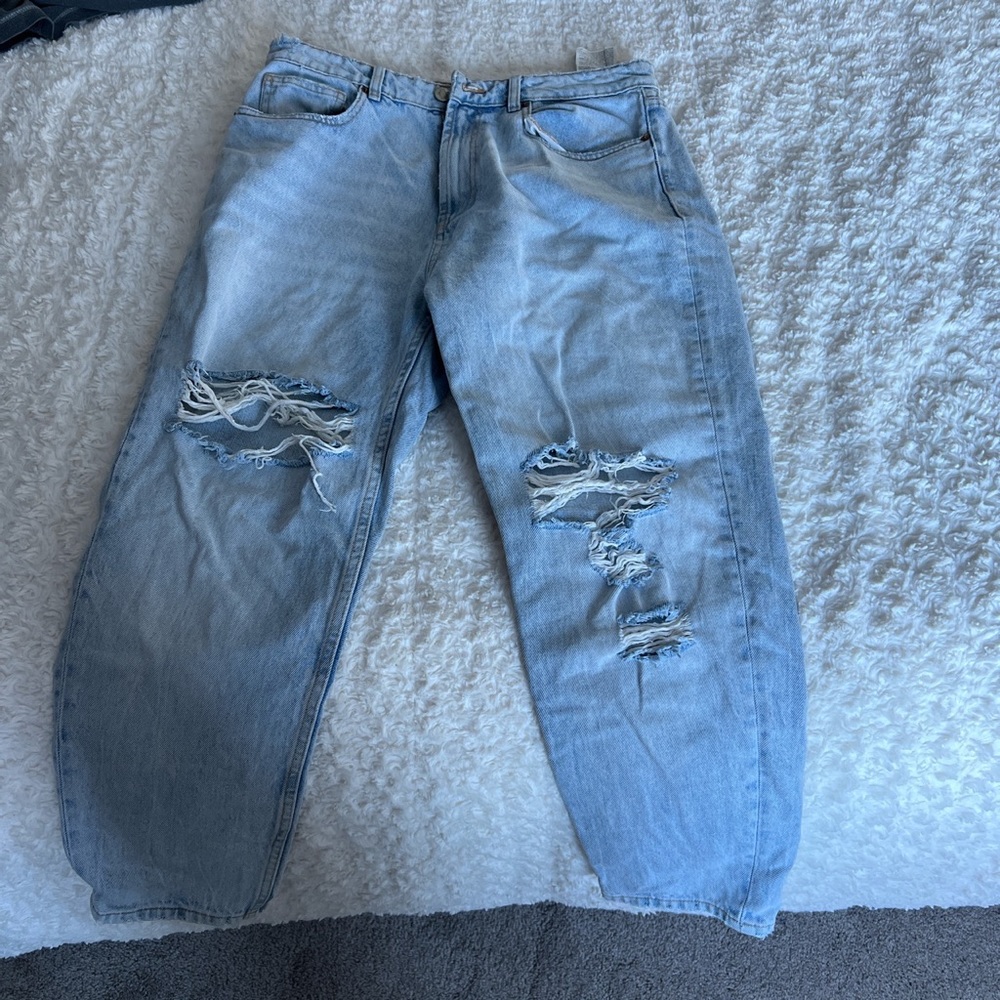 Zara mom jeans